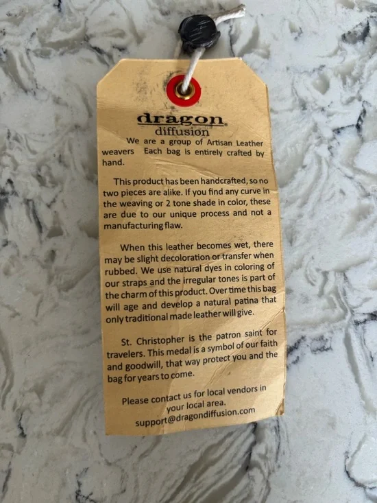 Dragon Diffusion Big Santa Croce Bag Dark Brown - Picture 6 of 11